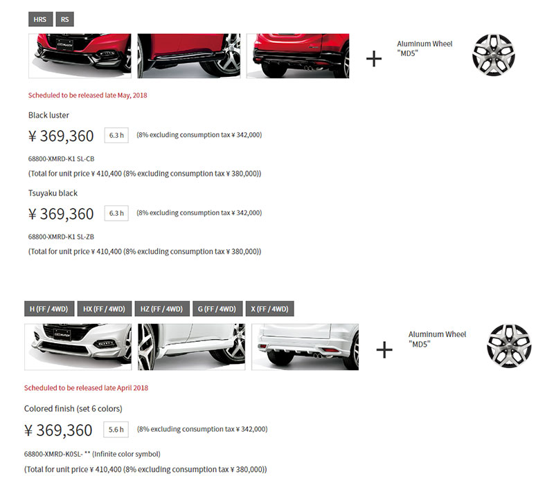 Honda HR-V 2018 Honda HR-V 2018