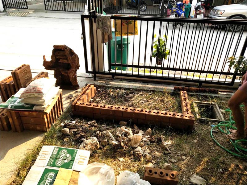 จัดสวนหน้าบ้าน จัดสวนหน้าบ้าน