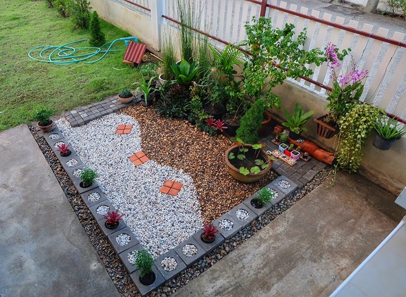 จัดสวนหน้าบ้าน จัดสวนหน้าบ้าน