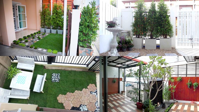 จัดสวนหน้าบ้าน จัดสวนหน้าบ้าน