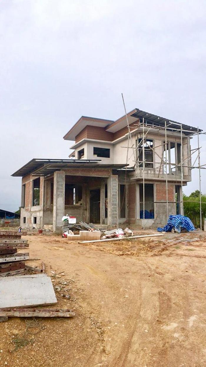 แบบบ้านสองชั้น 4 ห้องนอน 2 ห้องน้ำ แบบบ้านสองชั้น 4 ห้องนอน 2 ห้องน้ำ