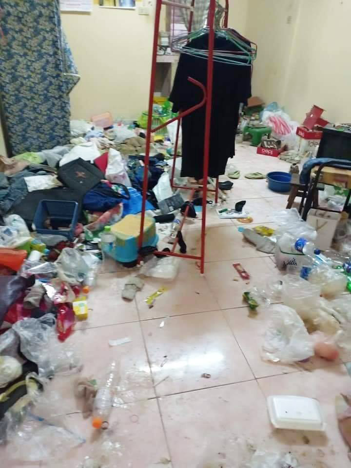 ขยะล้นห้องเช่า ขยะล้นห้องเช่า