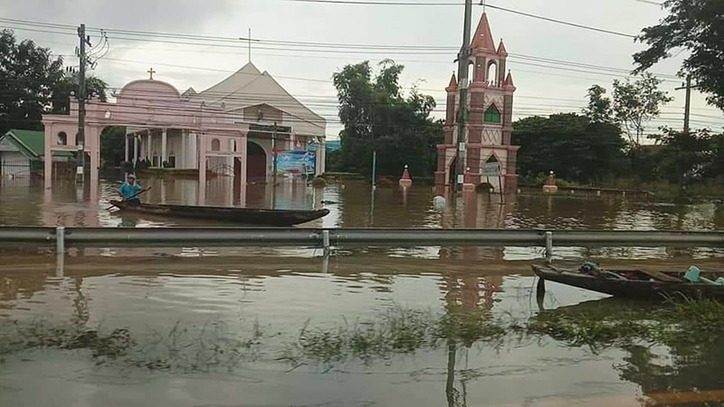 น้ำท่วมอุบลราชธานี น้ำท่วมอุบลราชธานี