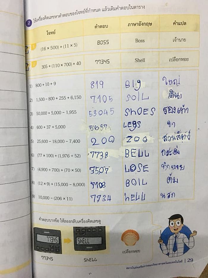 การบ้านเด็ก การบ้านเด็ก