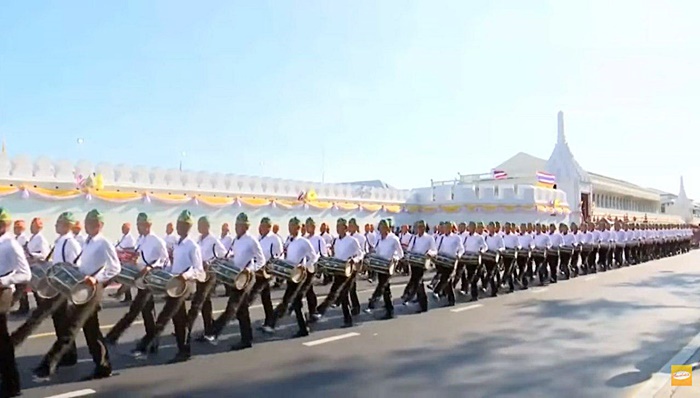ริ้วขบวนอัญเชิญพระสุพรรณบัฏ ดวงพระบรมราชสมภพ ริ้วขบวนอัญเชิญพระสุพรรณบัฏ ดวงพระบรมราชสมภพ