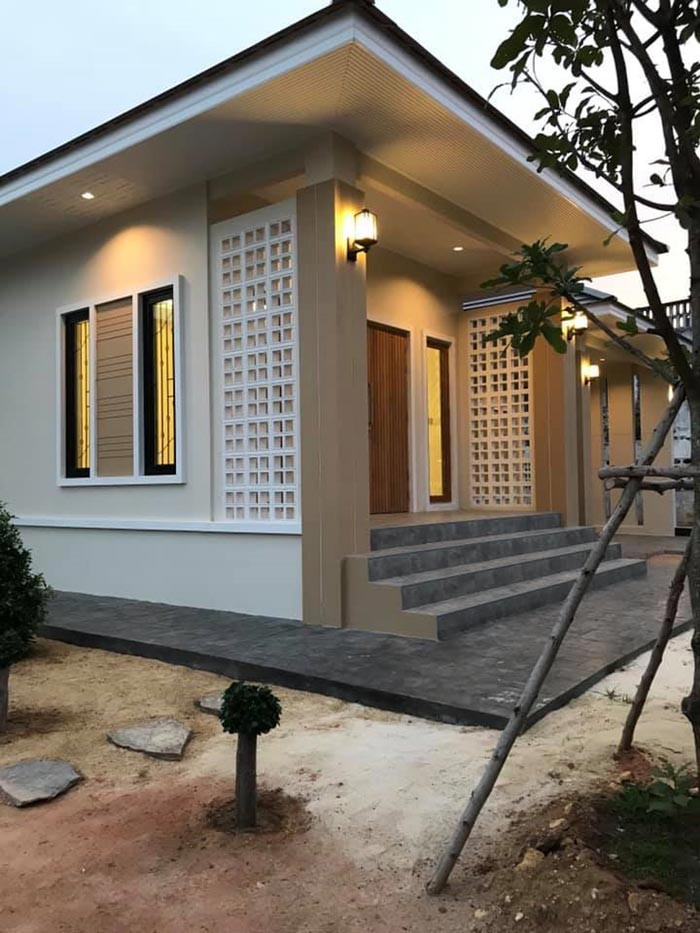 แบบบ้านชั้นเดียว 2 ห้องนอน 3 ห้องน้ำ แบบบ้านชั้นเดียว 2 ห้องนอน 3 ห้องน้ำ