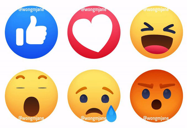 Facebook ปรับดีไซน์ปุ่ม Reactions ใหม่ Facebook ปรับดีไซน์ปุ่ม Reactions ใหม่