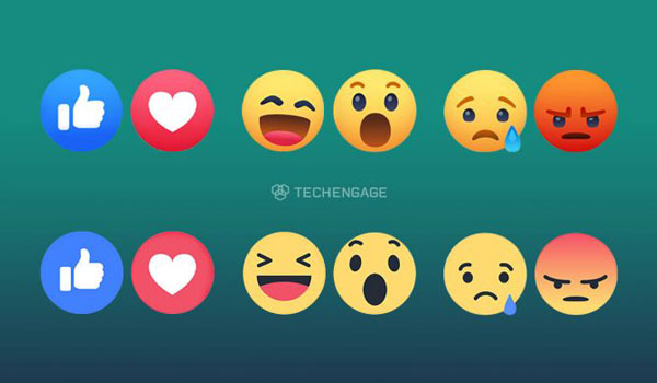 Facebook ปรับดีไซน์ปุ่ม Reactions ใหม่ Facebook ปรับดีไซน์ปุ่ม Reactions ใหม่
