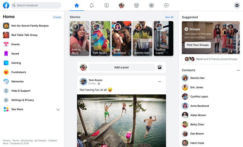 Facebook เตรียมปรับโฉมใหม่ Facebook เตรียมปรับโฉมใหม่