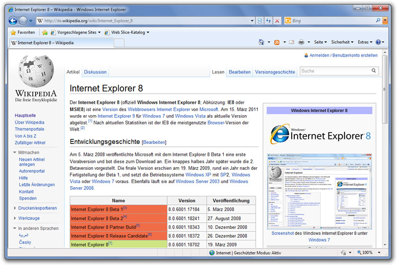 Internet Explorer Internet Explorer