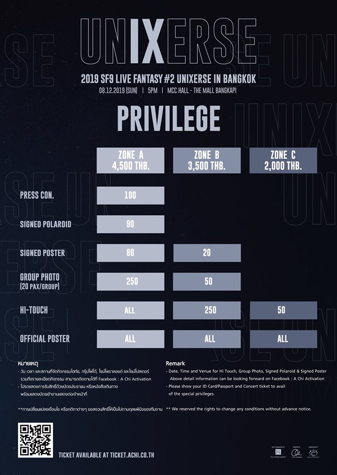 2019 SF9 Live Fantasy #2 Unixerse in Bangkok 2019 SF9 Live Fantasy #2 Unixerse in Bangkok
