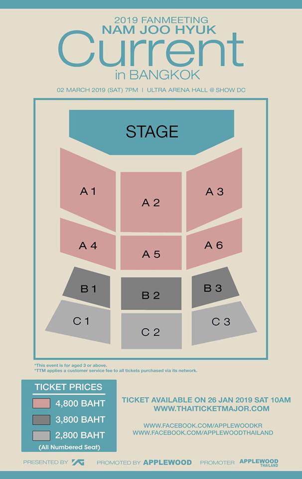 2019 Nam Joo Hyuk Fanmeeting Current in Bangkok 2019 Nam Joo Hyuk Fanmeeting Current in Bangkok