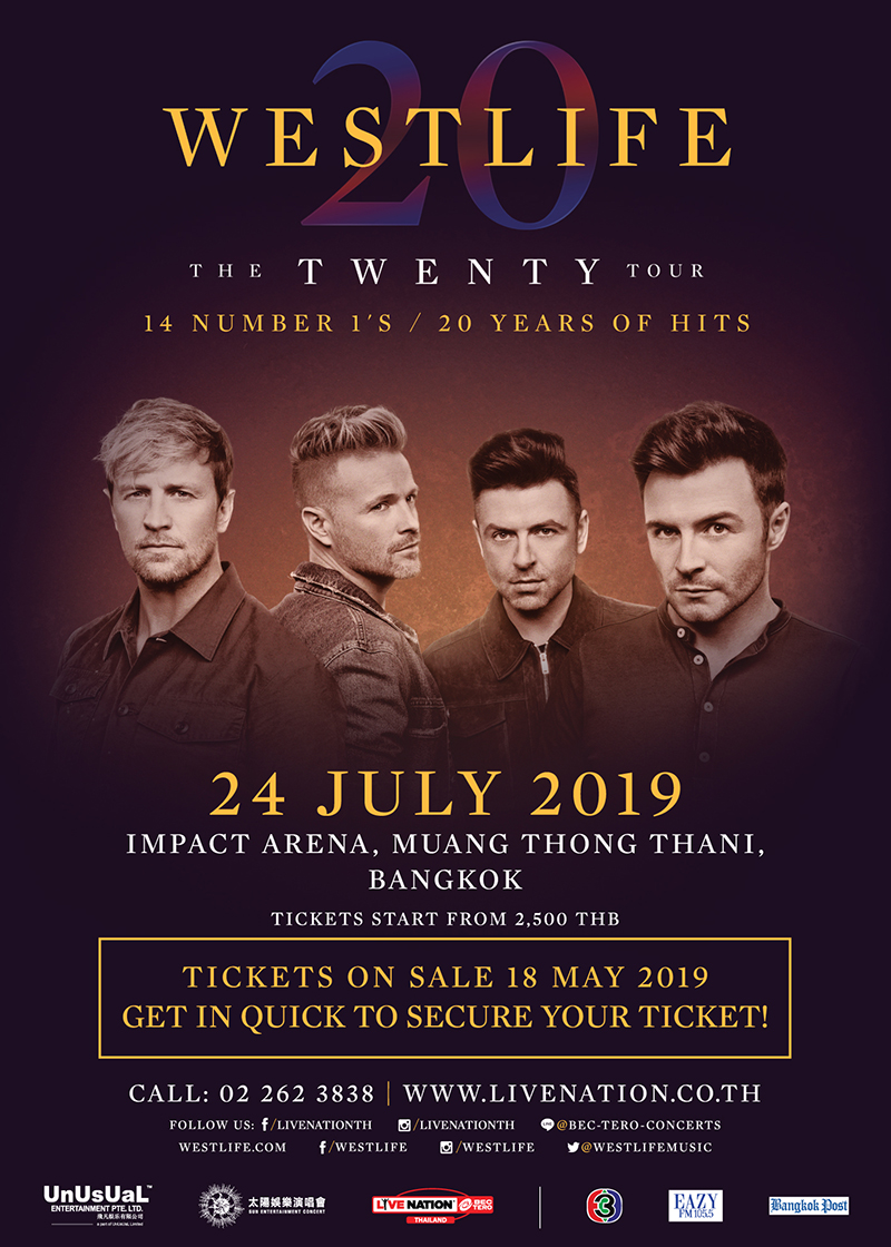 Westlife The Twenty Tour Westlife The Twenty Tour