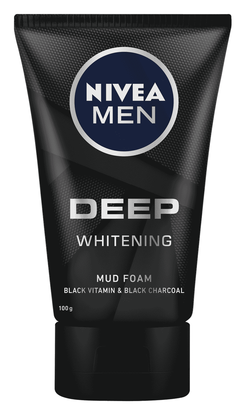 NIVEA MEN DEEP WHITENING MUD FOAM NIVEA MEN DEEP WHITENING MUD FOAM