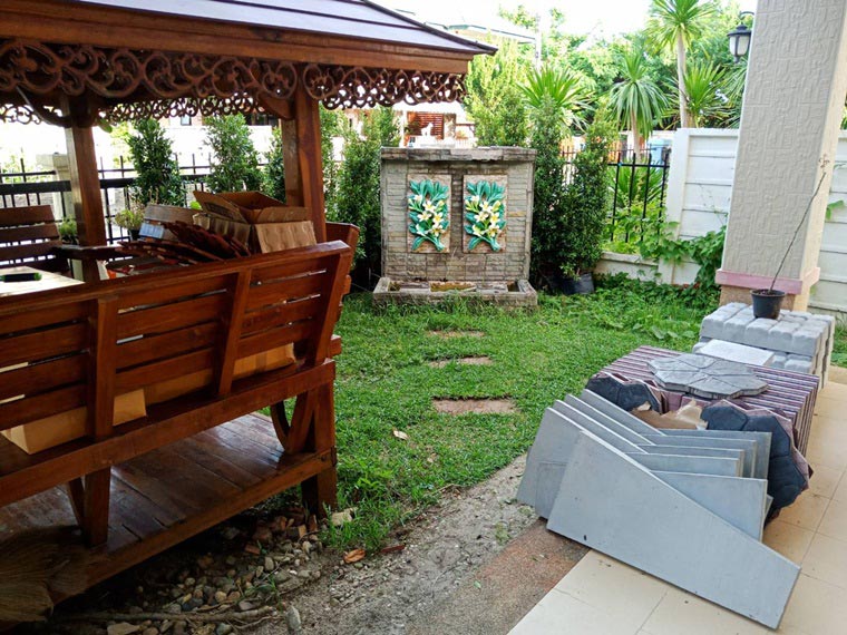 จัดสวนหน้าบ้านสไตล์อังกฤษ จัดสวนหน้าบ้านสไตล์อังกฤษ