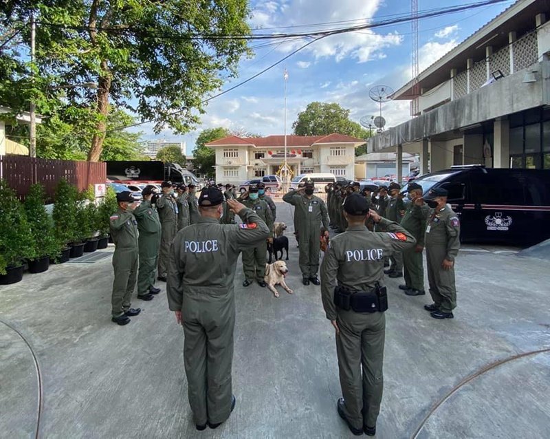 สุนัขสืบหาระเบิด EOD K-9 สุนัขสืบหาระเบิด EOD K-9