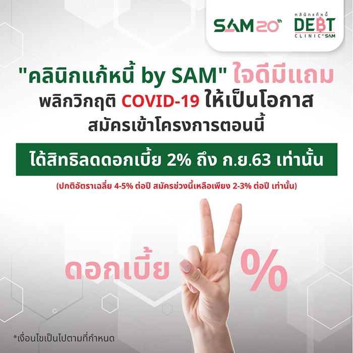คลินิกแก้หนี้ คลินิกแก้หนี้