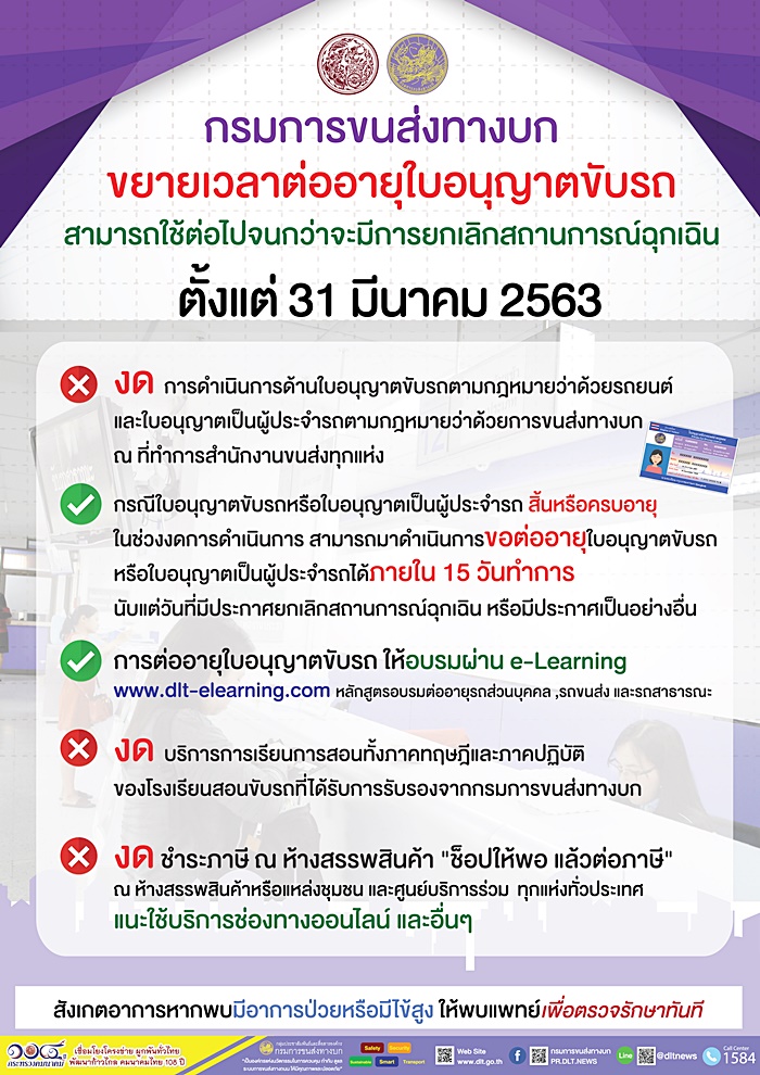 ต่อใบขับขี่ ต่อใบขับขี่