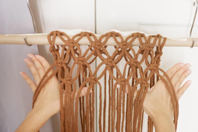 DIY กระเป๋ามาคราเม่ DIY กระเป๋ามาคราเม่