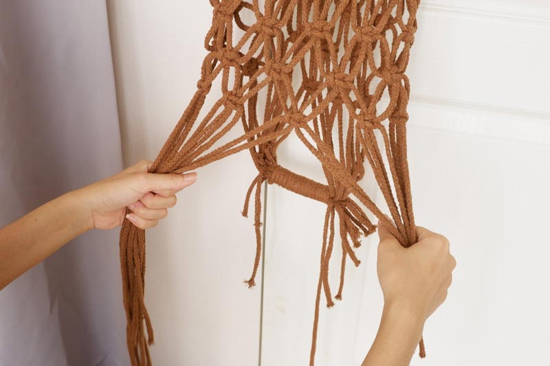 DIY กระเป๋ามาคราเม่ DIY กระเป๋ามาคราเม่