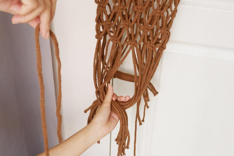 DIY กระเป๋ามาคราเม่ DIY กระเป๋ามาคราเม่