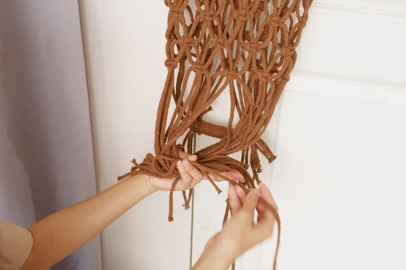 DIY กระเป๋ามาคราเม่ DIY กระเป๋ามาคราเม่