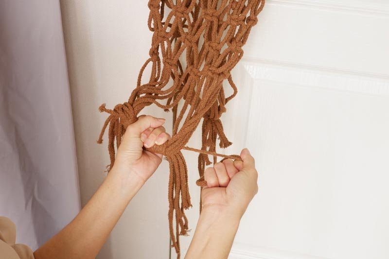 DIY กระเป๋ามาคราเม่ DIY กระเป๋ามาคราเม่