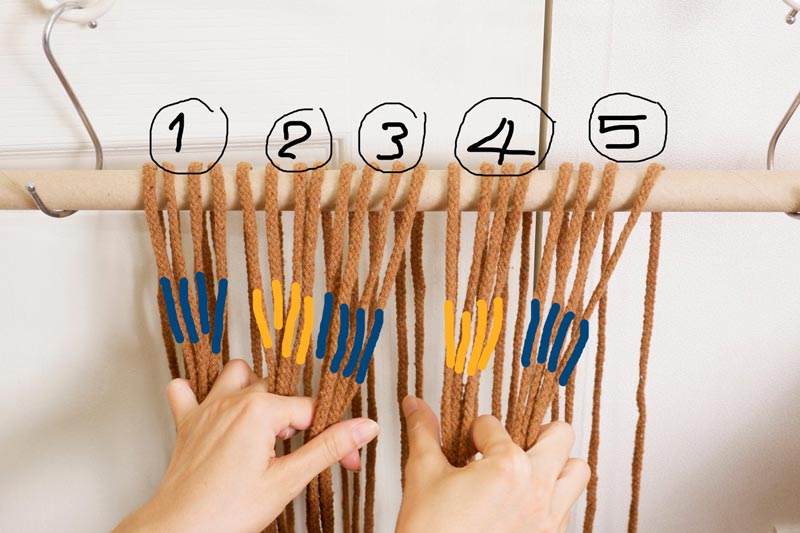 DIY กระเป๋ามาคราเม่ DIY กระเป๋ามาคราเม่