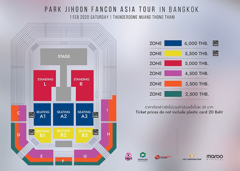 Park Jihoon Fancon Asia Tour in Bangkok Park Jihoon Fancon Asia Tour in Bangkok