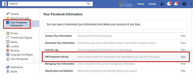 เฟซบุ๊ก Off Facebook Activity เฟซบุ๊ก Off Facebook Activity