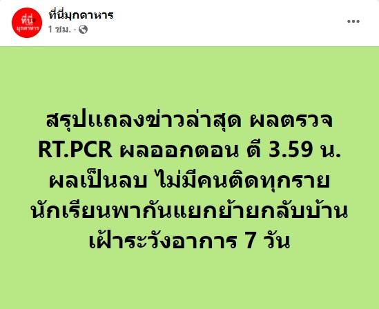 โรงเรียนคําสร้อยพิทยาสรรค์ไม่มีใครติดโควิด โรงเรียนคําสร้อยพิทยาสรรค์ไม่มีใครติดโควิด