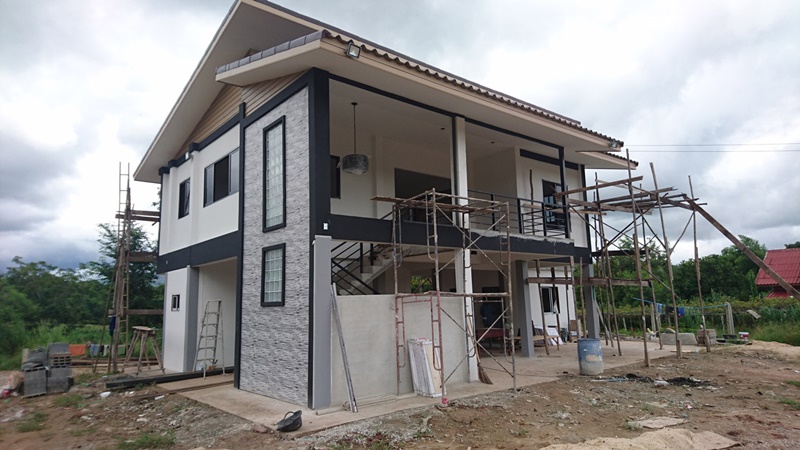 บ้านปูนเปลือยชั้นเดียว บ้านปูนเปลือยชั้นเดียว