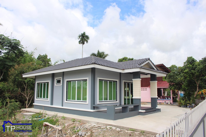 แบบบ้านชั้นเดียว 2 ห้องนอน 1 ห้องน้ำ แบบบ้านชั้นเดียว 2 ห้องนอน 1 ห้องน้ำ