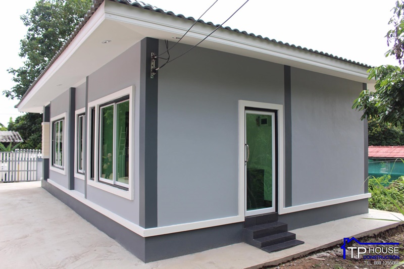 แบบบ้านชั้นเดียว 2 ห้องนอน 1 ห้องน้ำ แบบบ้านชั้นเดียว 2 ห้องนอน 1 ห้องน้ำ