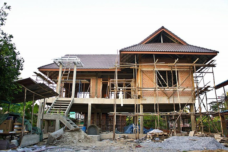บ้านไทยประยุกต์ 2 ห้องนอน บ้านไทยประยุกต์ 2 ห้องนอน