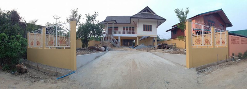 บ้านไทยประยุกต์ 2 ห้องนอน บ้านไทยประยุกต์ 2 ห้องนอน