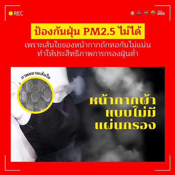 หน้ากากกันฝุ่น PM2.5 หน้ากากกันฝุ่น PM2.5