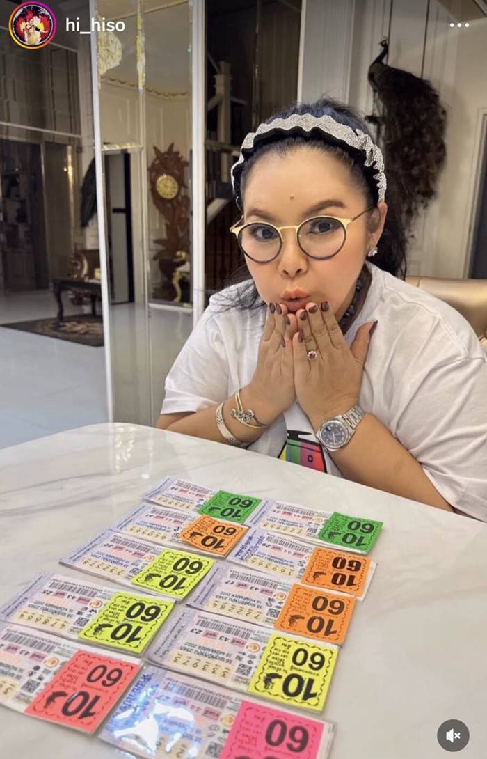 ฮาย อาภาพร ถูกหวยเป็นแสน ฮาย อาภาพร ถูกหวยเป็นแสน