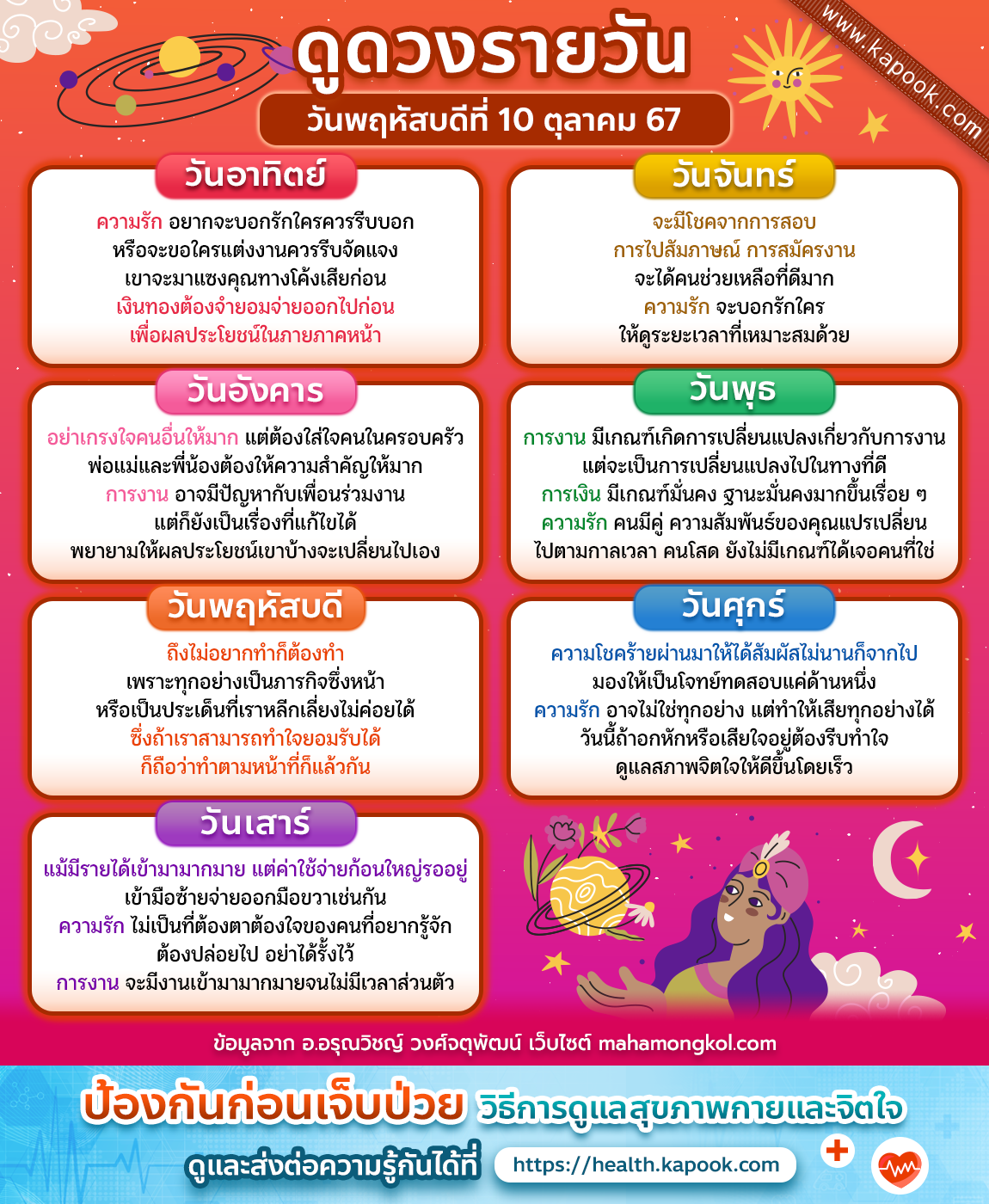 ดูดวงรายวัน ดูดวงรายวัน