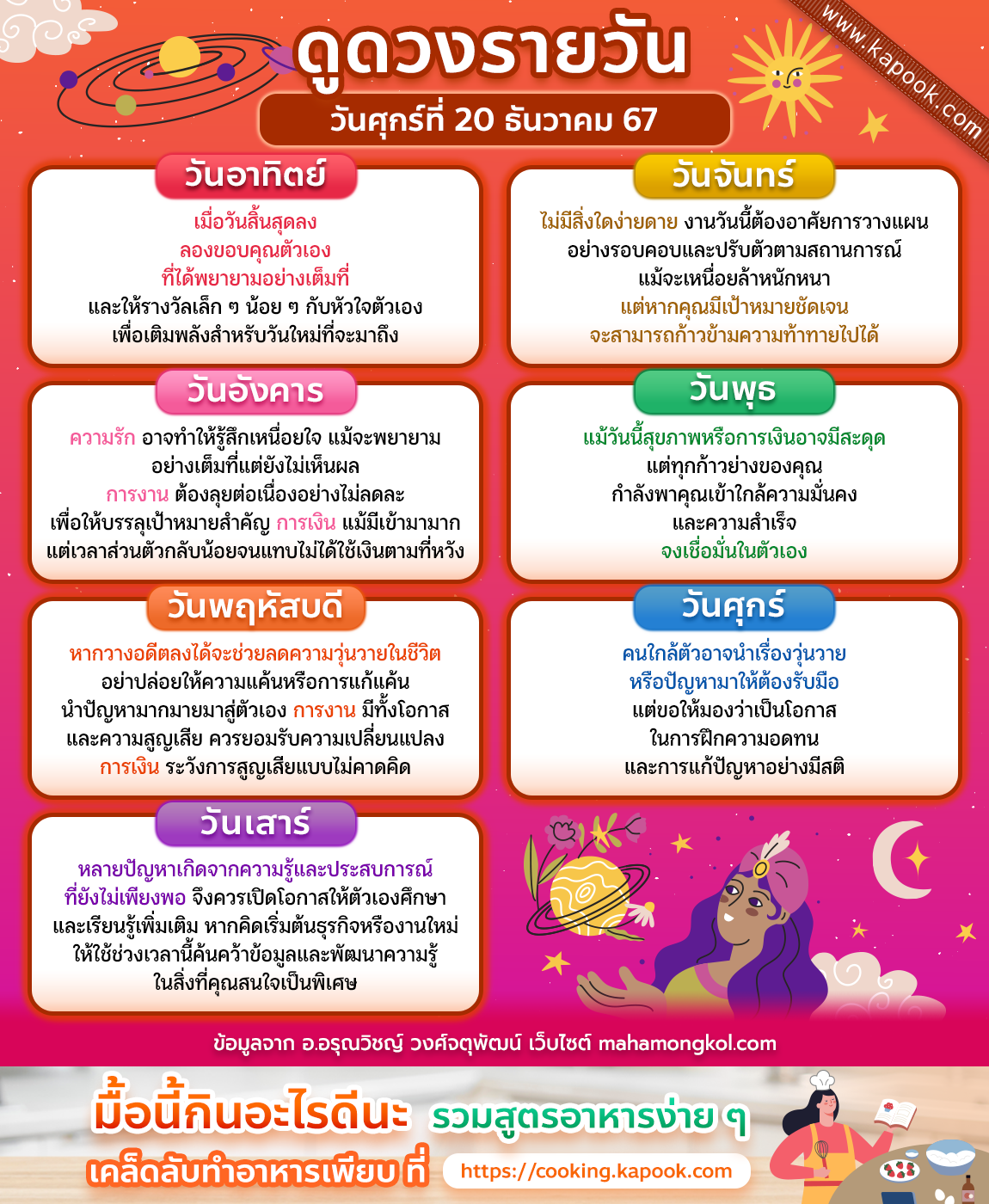 ดูดวงรายวัน ดูดวงรายวัน