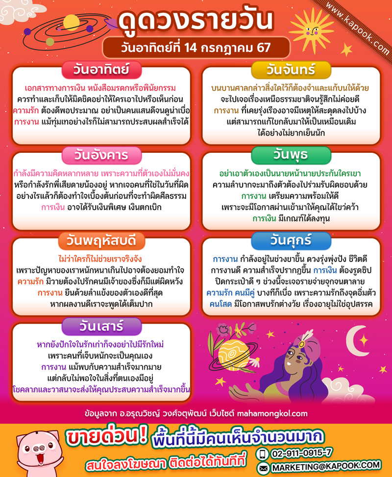 ดูดวงรายวัน ดูดวงรายวัน