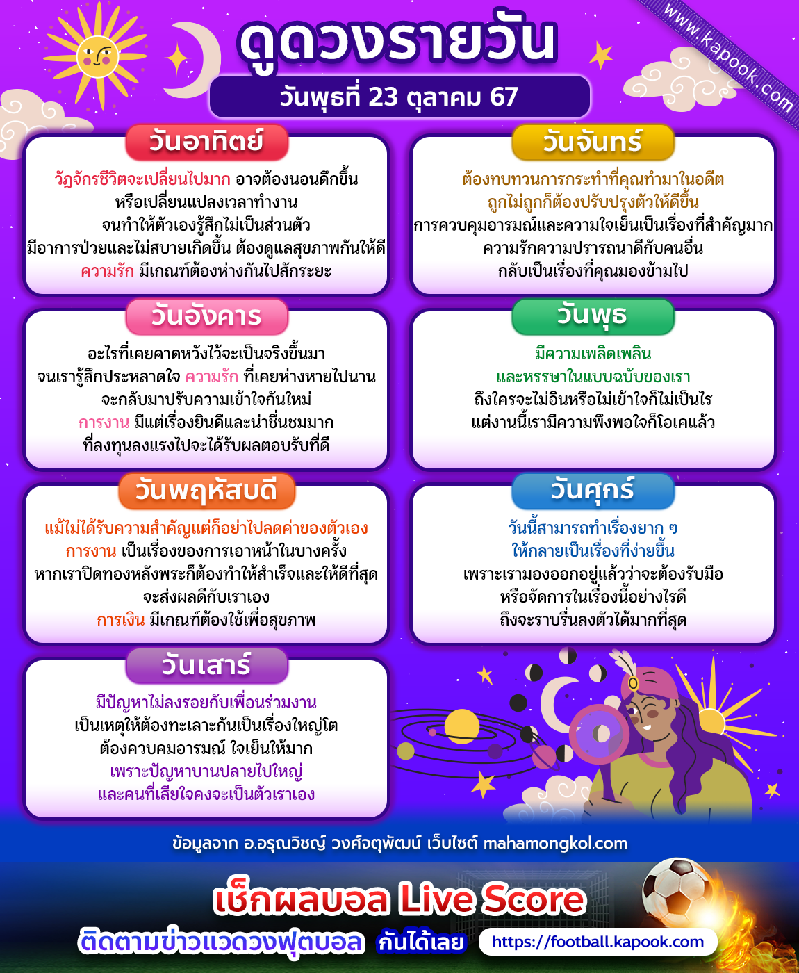 ดูดวงรายวัน ดูดวงรายวัน