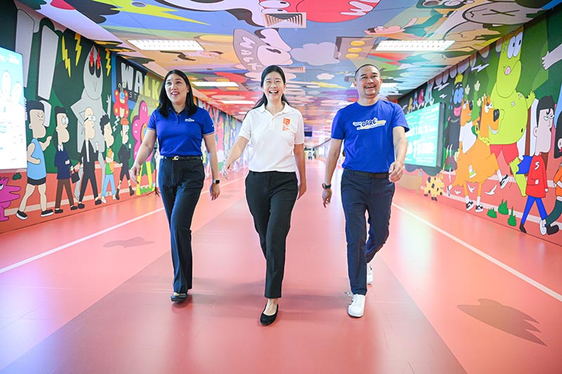 BMN-MRT อุโมงค์บางซื่อ Walk Stadium