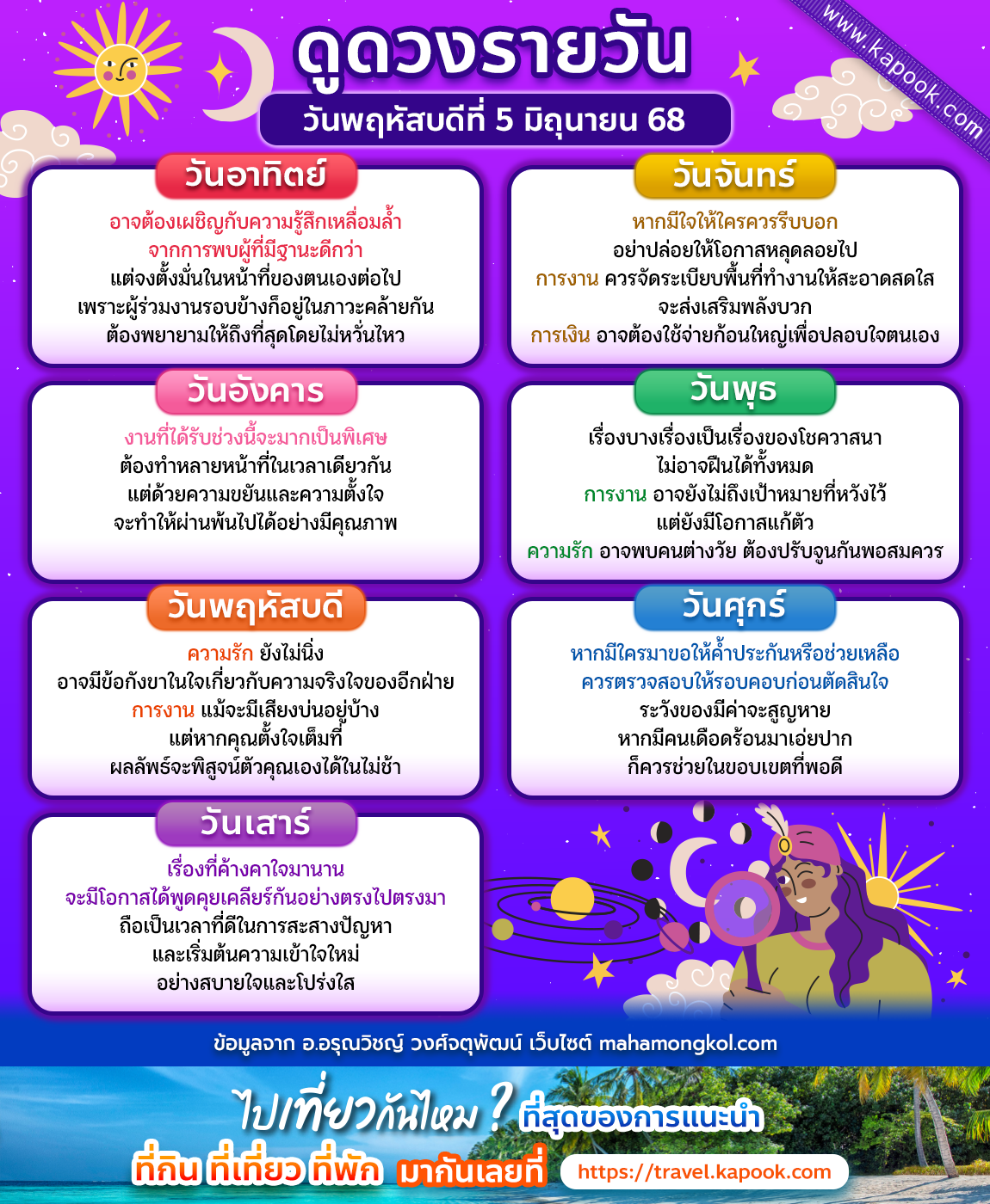 ดูดวงรายวัน ดูดวงรายวัน