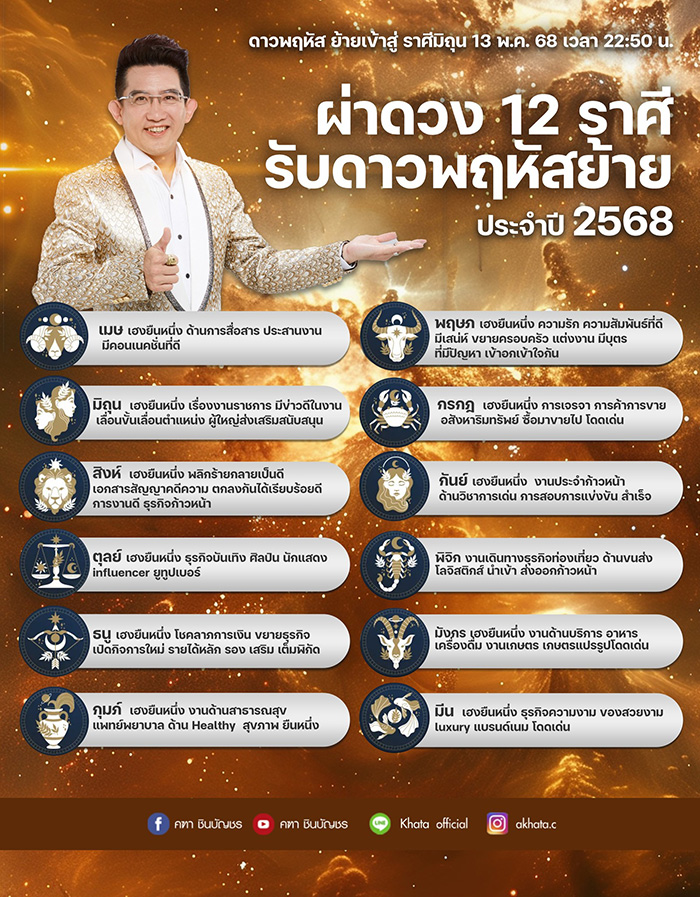 อ คฑา ผ่าดวง 12 ราศี เฮงยืนหนึ่ง อ คฑา ผ่าดวง 12 ราศี เฮงยืนหนึ่ง