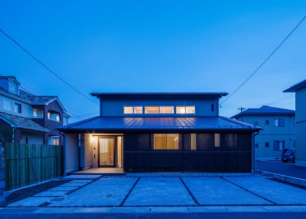 บ้านญี่ปุ่นโมเดิร์น แบบบ้านญี่ปุ่น แบบบ้านสองชั้น