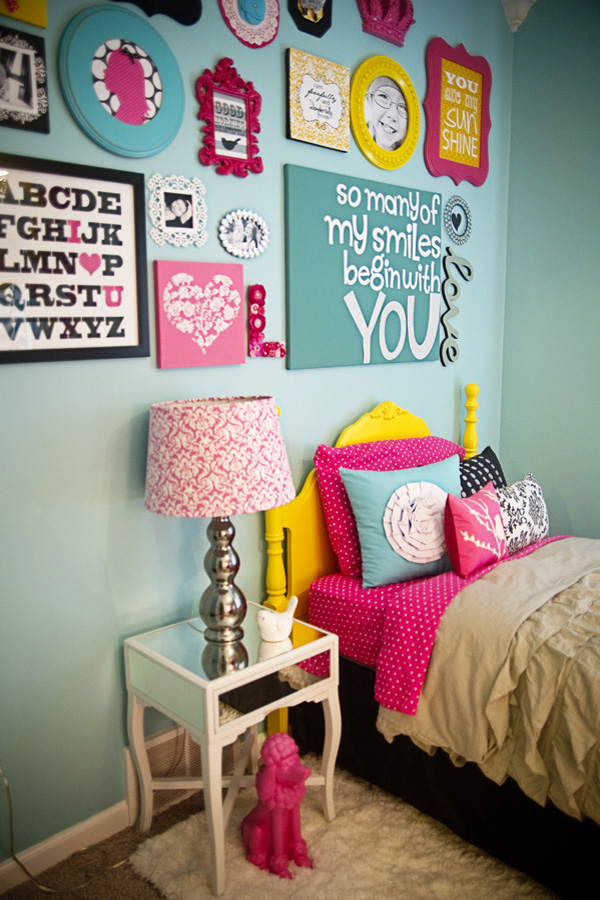 ห้องนอนเด็กผู้หญิงสุดแซ่บ! สีจี๊ดได้ใจ