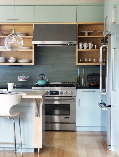 20 Backsplash ในห้องครัว ช่วยกันน้ำมันกระเด็น