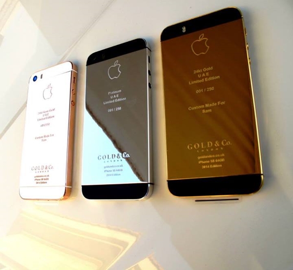 iPhone 5S ชุบทอง