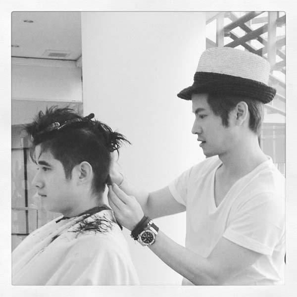 ทรงผมใหม่ มาริโอ้ เมาเร่อ